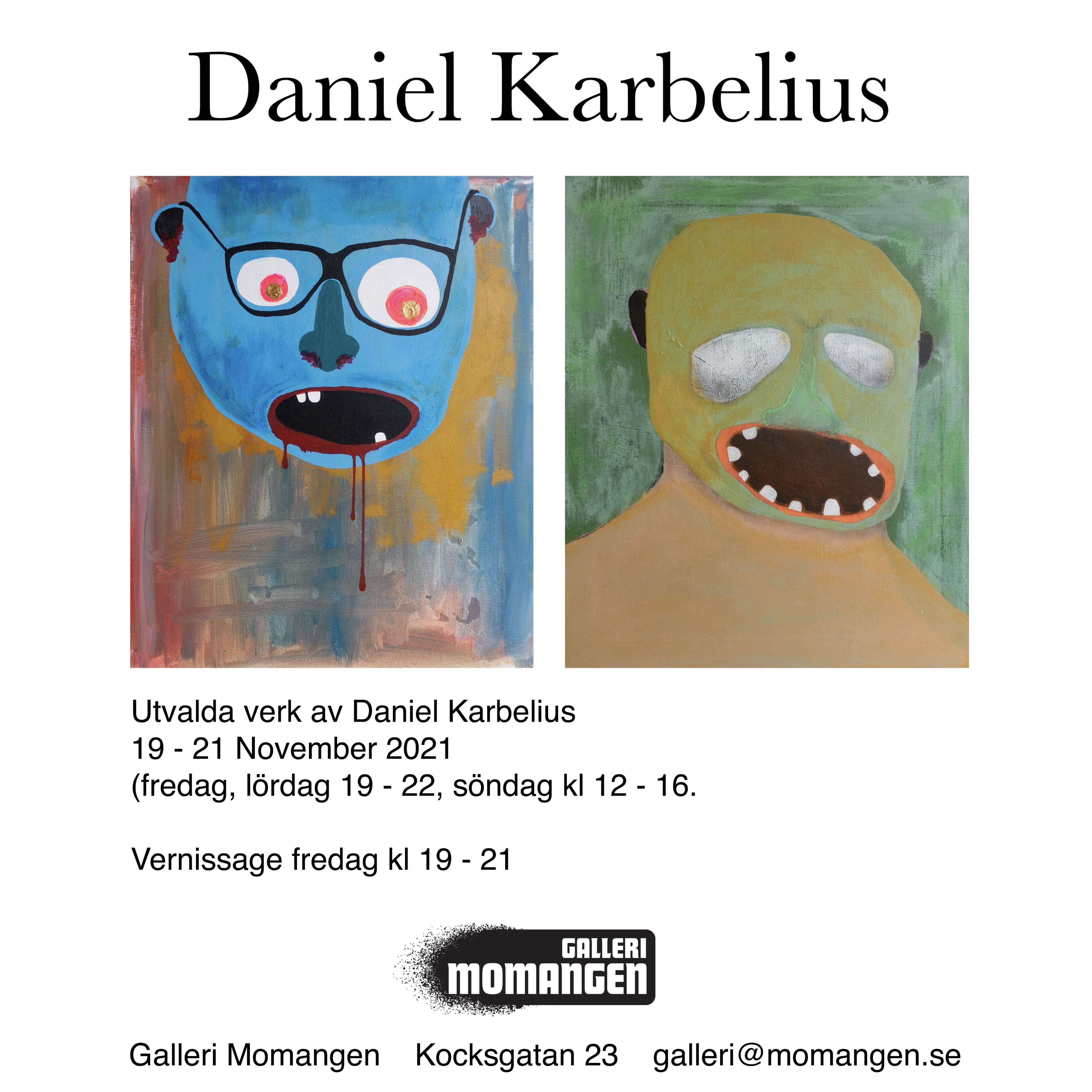 Utvalda verk — Daniel Karbelius, 2021